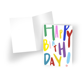 Happy Birthday barevné
